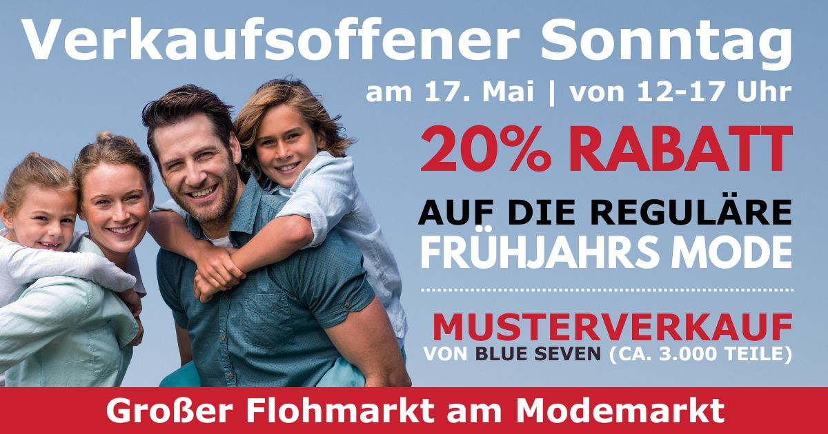 Verkaufsoffener Sonntag